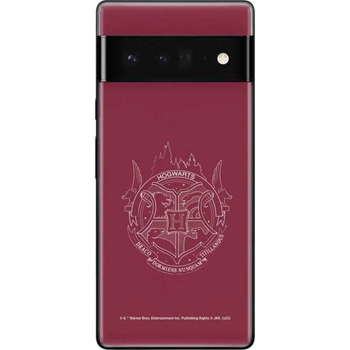 Wizarding Worlds Harry Potter Hogwarts Crest Google Pixel 6 Pro Skin